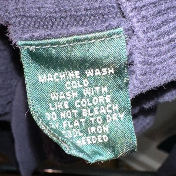 Ralph Lauren Navy Blue V-Neck Sweater - Picture 5 of 5